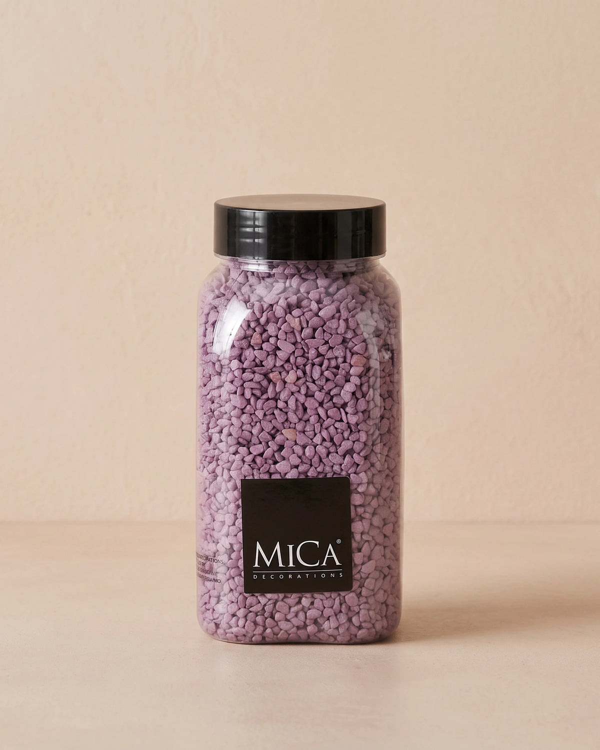 Decorative Pebbles Granulate, 650ml - Purple