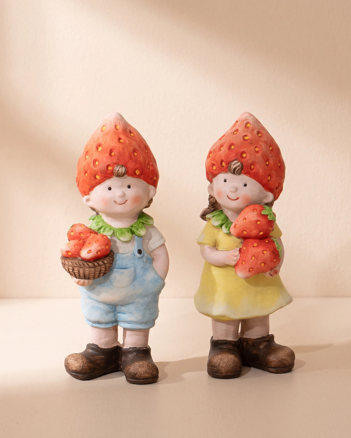 Jip Strawberry Kids Ornament Set of 2
