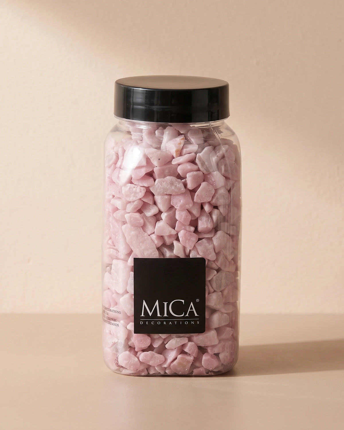 Decorative Marble Pebbles, 650ml - Pink