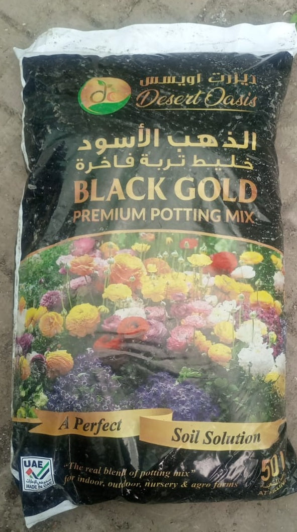 Premium Potting Mix Black Gold | 50 L - Acacia Garden Center