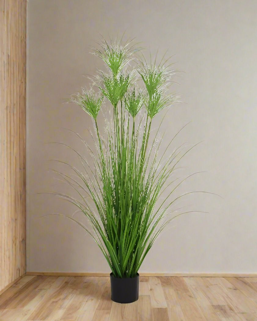 Artificial 60"H Grass with Plastic Pot, 1.5M - (7109) - Acacia Garden Center