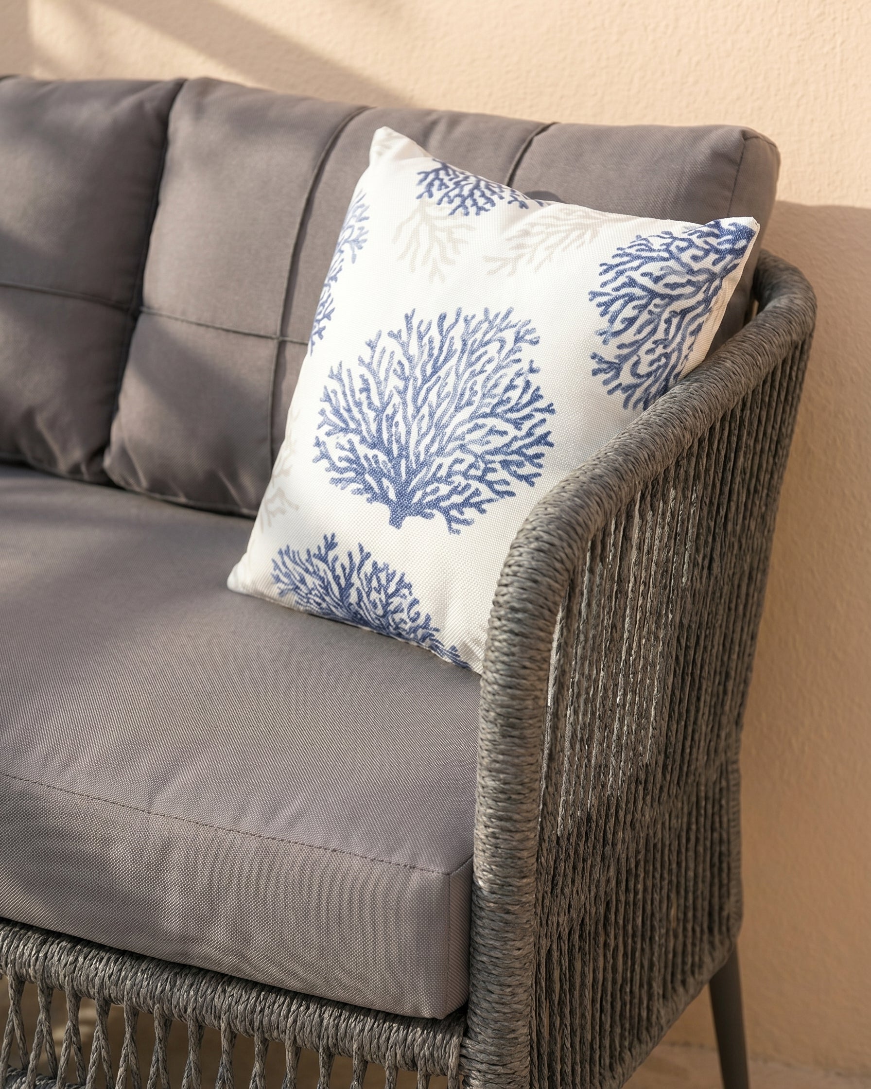Aston Seating Group Anthracite (Terazzi) | 5 - Seater Lounge - Acacia Garden Center