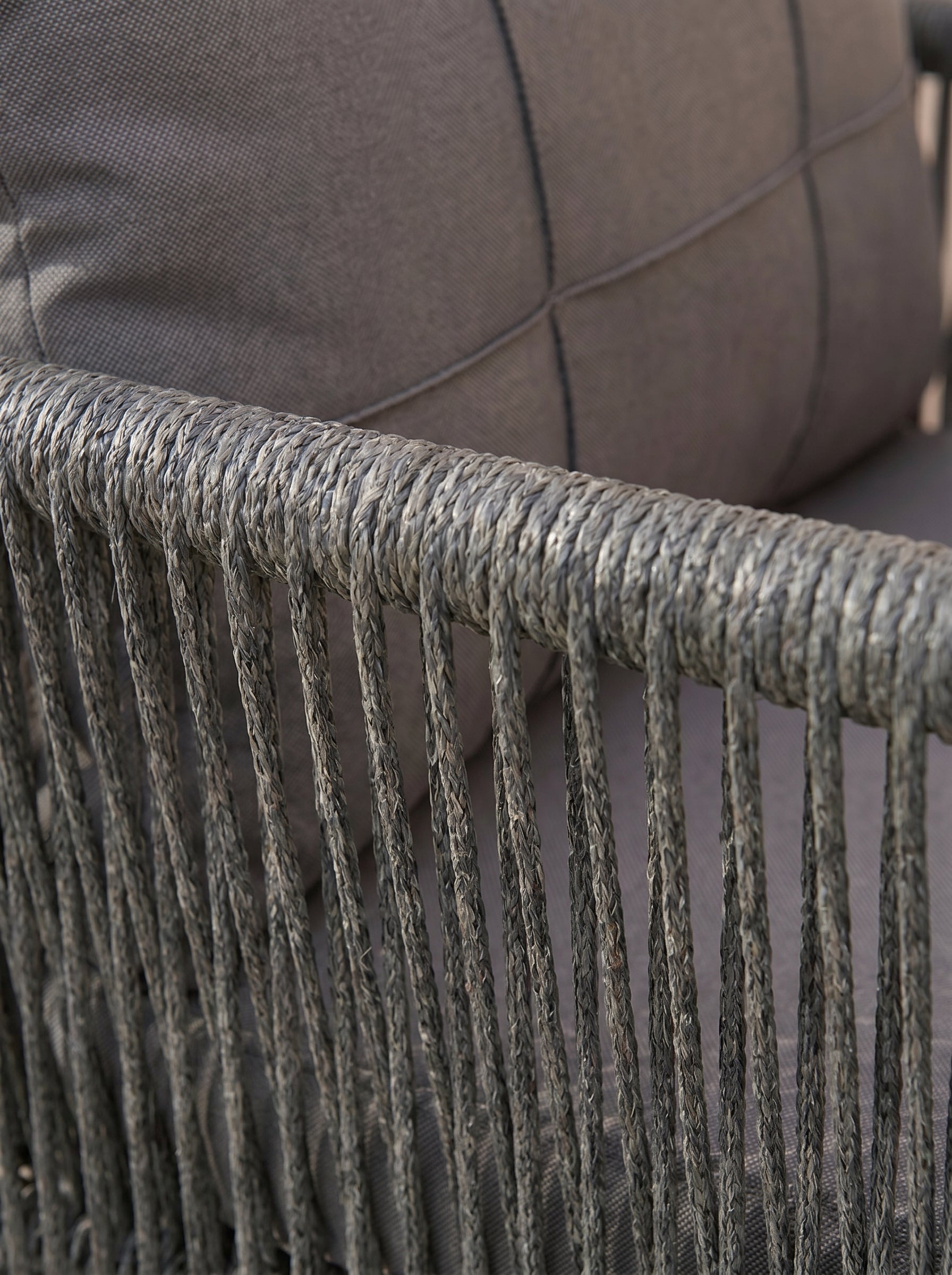 Aston Seating Group Anthracite (Terazzi) | 5 - Seater Lounge - Acacia Garden Center