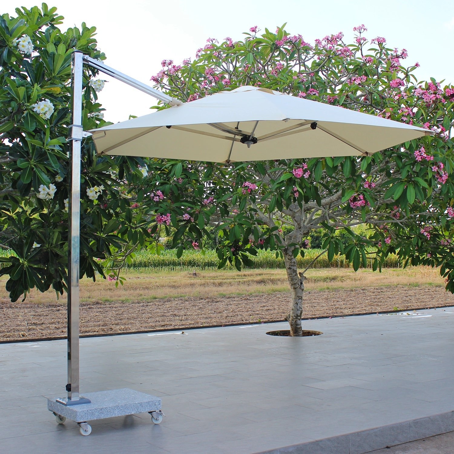 ATC Garden Umbrellas Cantilever Parasol - Acacia Garden Center