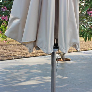 ATC Granite Base Patio Garden Umbrella 290x250cm - Acacia Garden Center