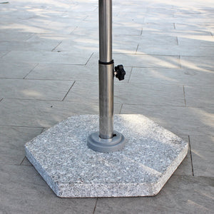 ATC Granite Base Patio Garden Umbrella 290x250cm - Acacia Garden Center