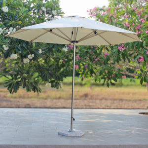 ATC Granite Base Patio Garden Umbrella 290x250cm - Acacia Garden Center