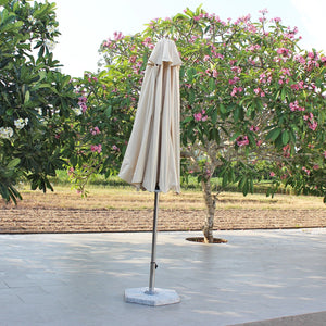 ATC Granite Base Patio Garden Umbrella 290x250cm - Acacia Garden Center