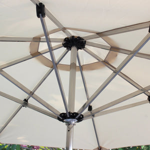 ATC Granite Base Patio Garden Umbrella 290x250cm - Acacia Garden Center