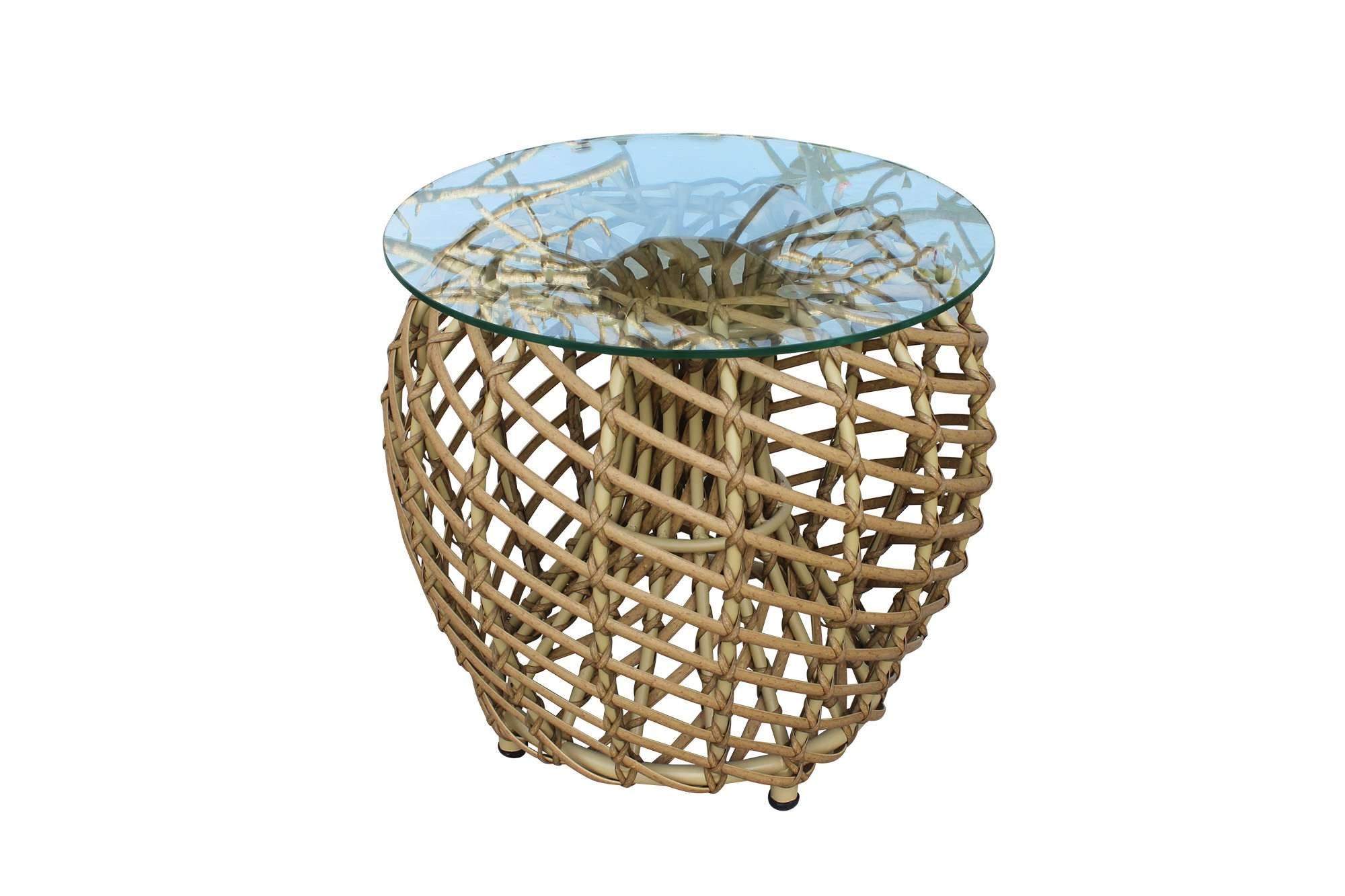 ATC Outdoor 02 Person Bamboo Round Sofa Set - RASF - 175 - Acacia Garden Center