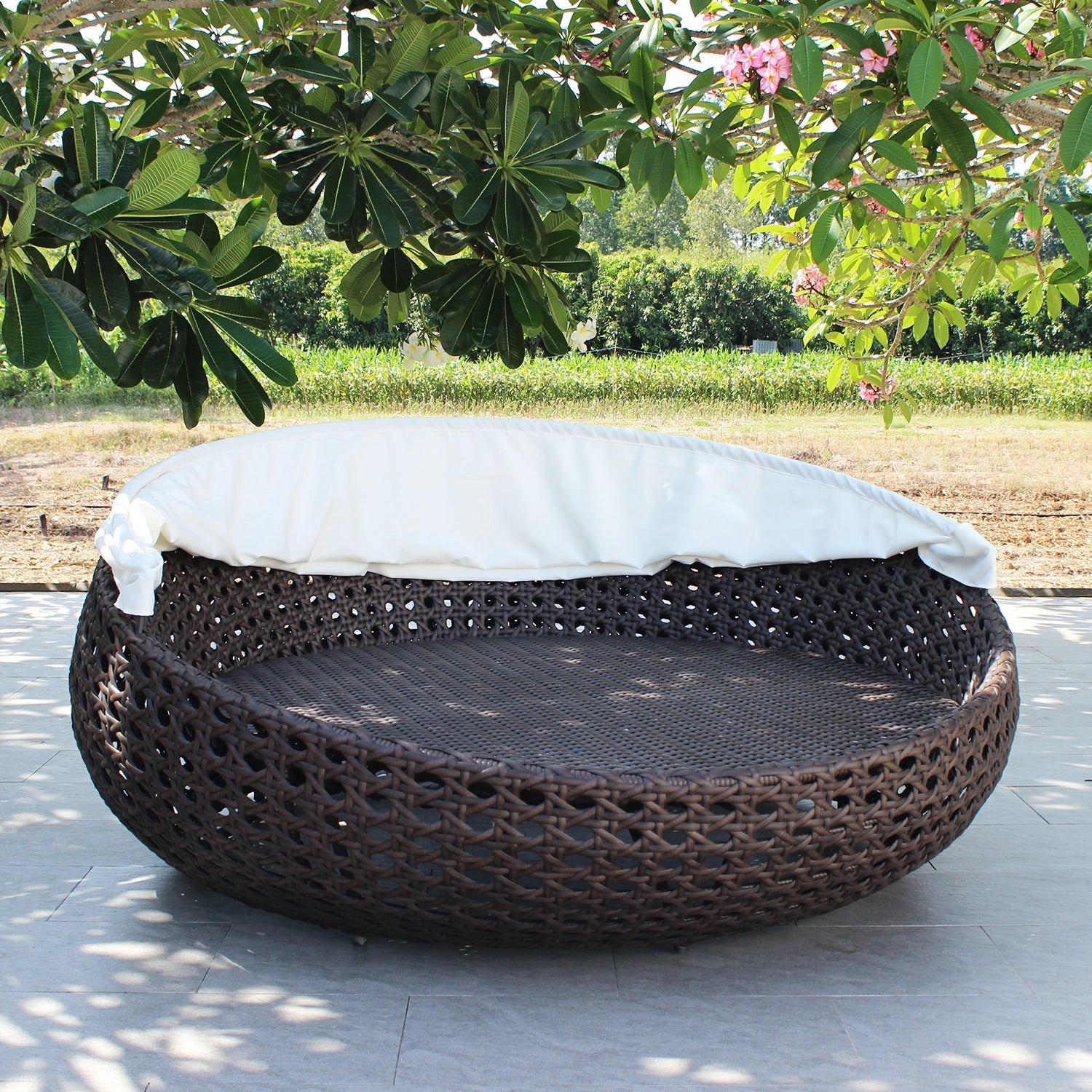 ATC Outdoor Sun Lounger Open - RABD - 062A - Acacia Garden Center