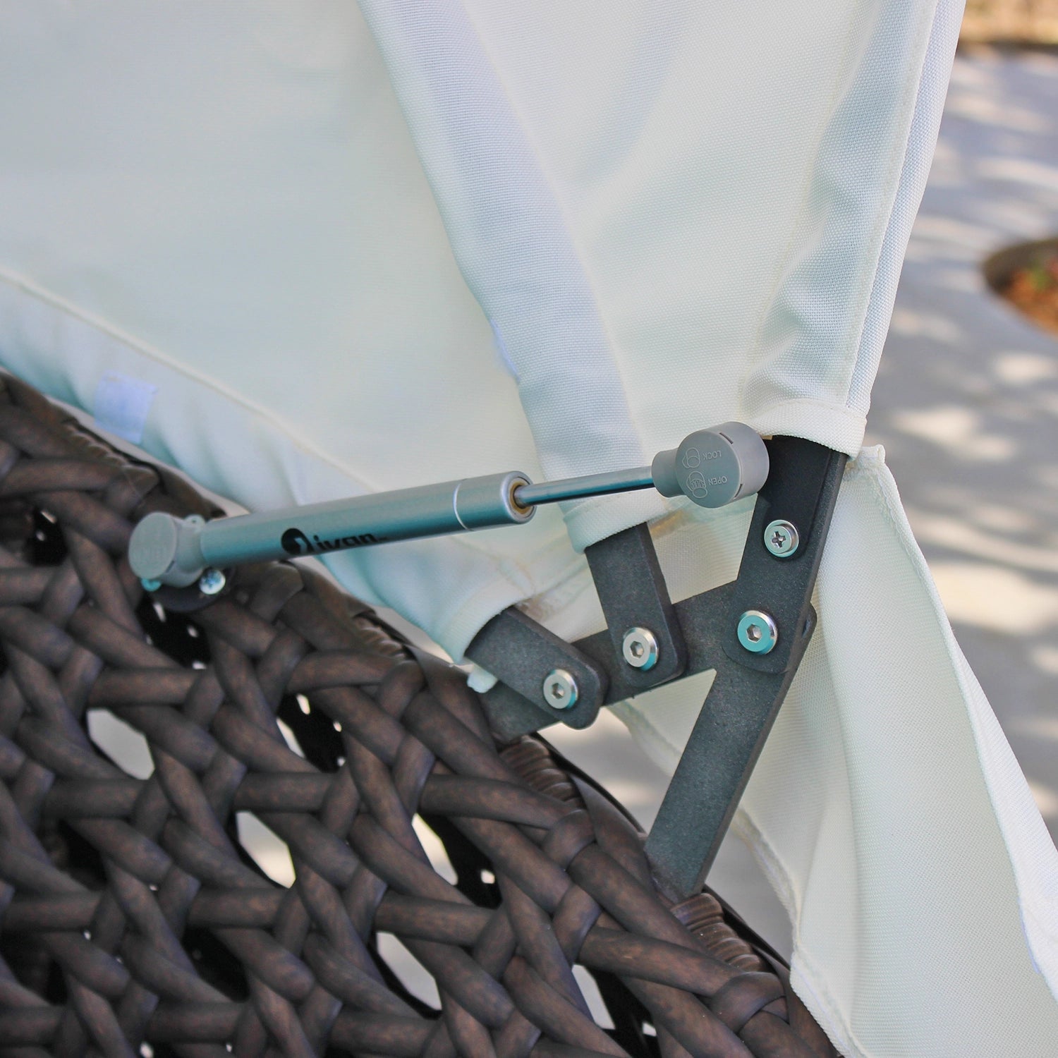 ATC Outdoor Sun Lounger Open - RABD - 062A - Acacia Garden Center