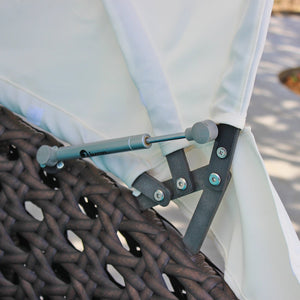 ATC Outdoor Sun Lounger Open - RABD - 062A - Acacia Garden Center
