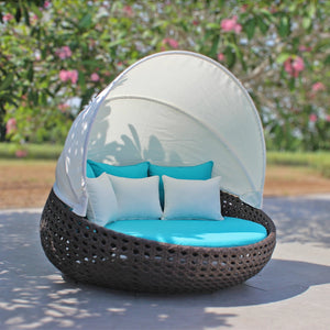 ATC Outdoor Sun Lounger Open - RABD - 062A - Acacia Garden Center