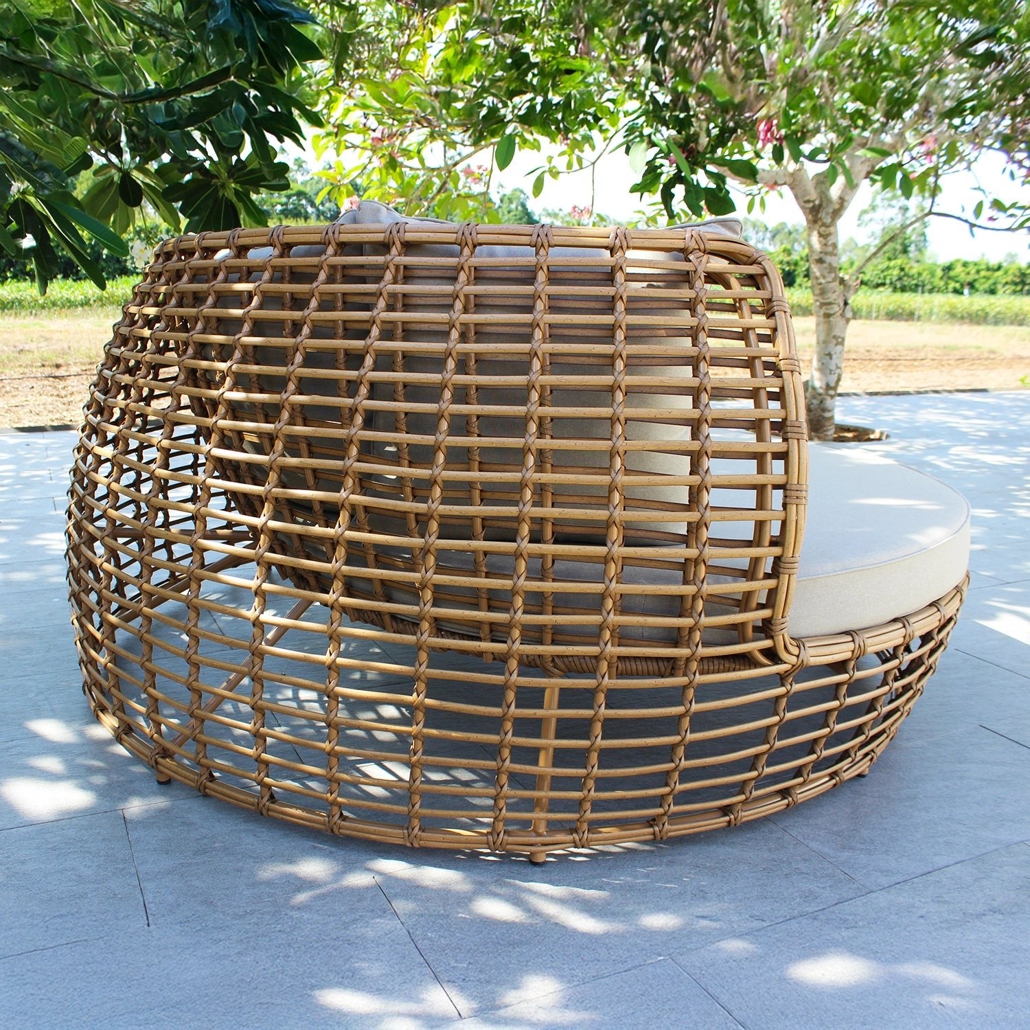 ATC Outdoor Sun Lounger Open - RABD - 154 - Acacia Garden Center