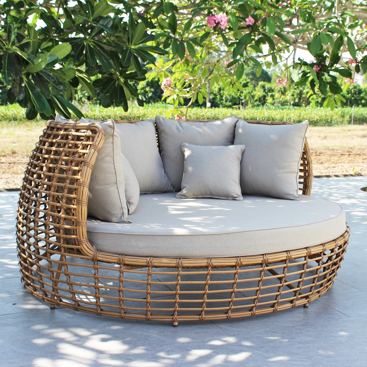 ATC Outdoor Sun Lounger Open - RABD - 154 - Acacia Garden Center