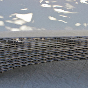 ATC Outdoor Sun Lounger with Adjustable Backrest - RABD - 074 - Acacia Garden Center