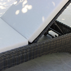 ATC Outdoor Sun Lounger with Adjustable Backrest - RABD - 074 - Acacia Garden Center