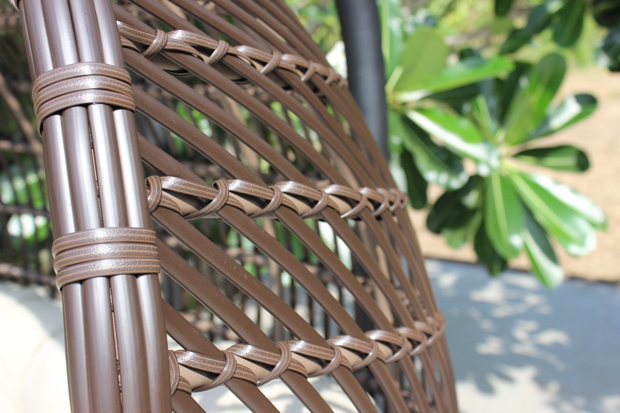 ATC Outdoor Swing Chair Poly Bamboo - Acacia Garden Center
