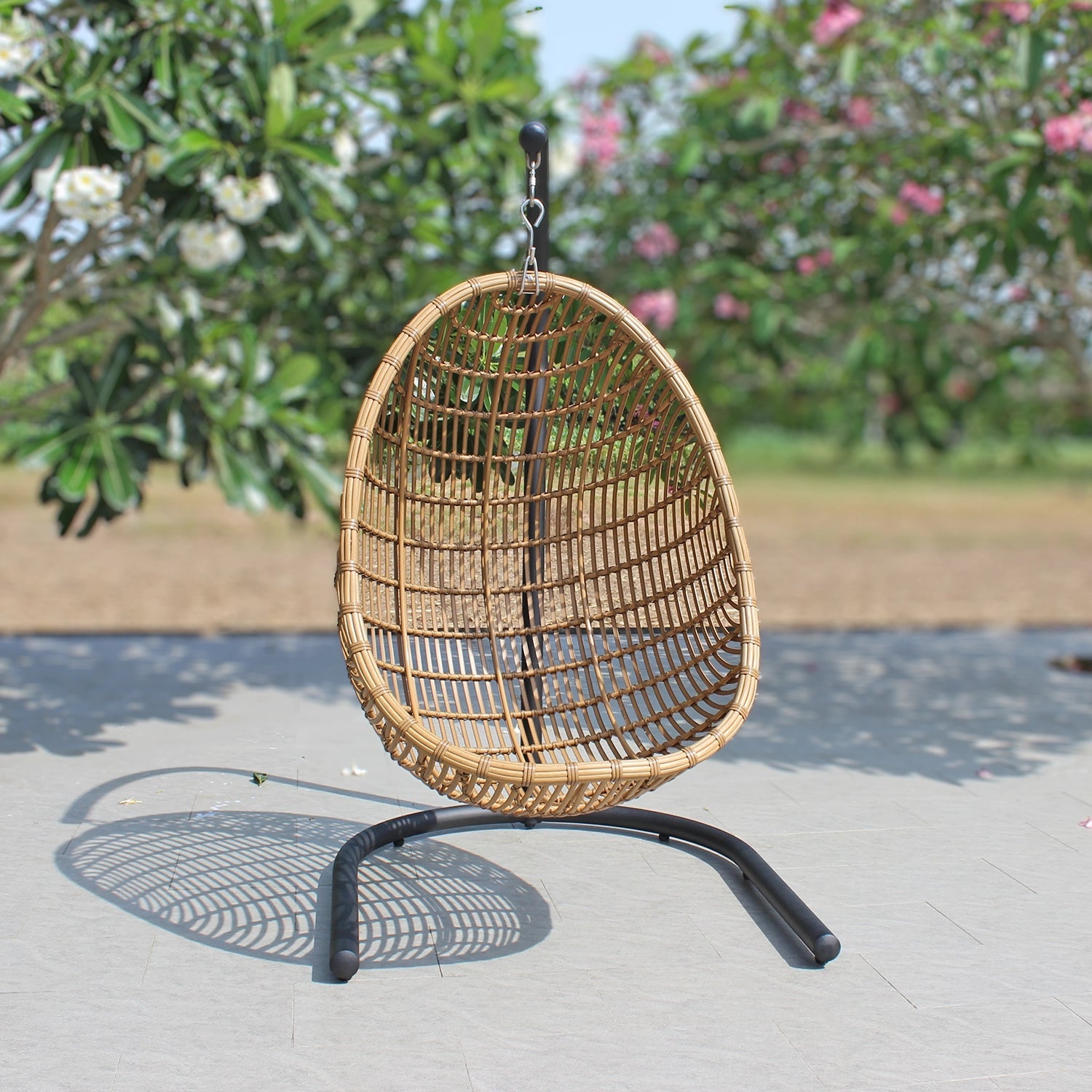 ATC Outdoor Swing Chair Poly Bamboo - Acacia Garden Center