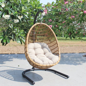 ATC Outdoor Swing Chair Poly Bamboo - Acacia Garden Center