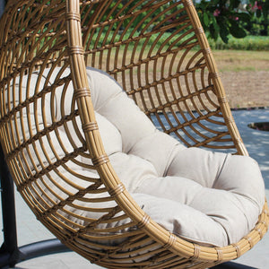 ATC Outdoor Swing Chair Poly Bamboo - Acacia Garden Center