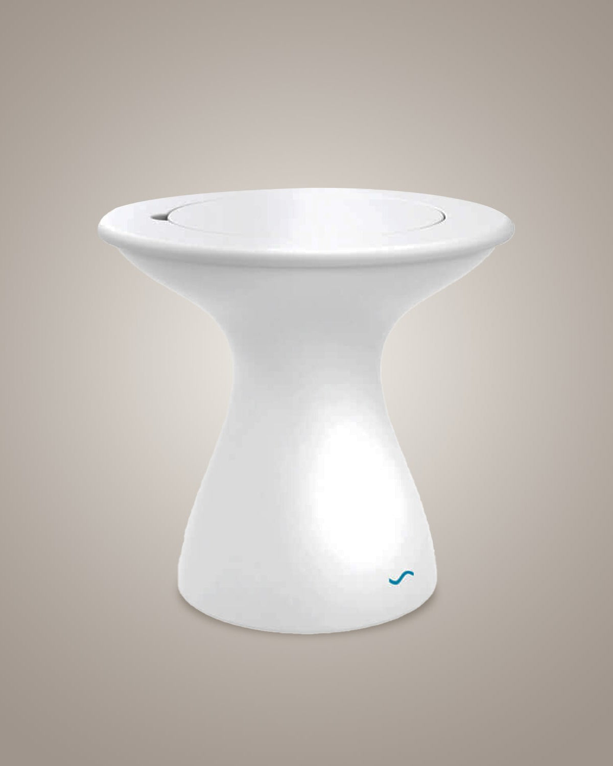 Autograph Tall Ice Bin Side Table Without Lid - Acacia Garden Center