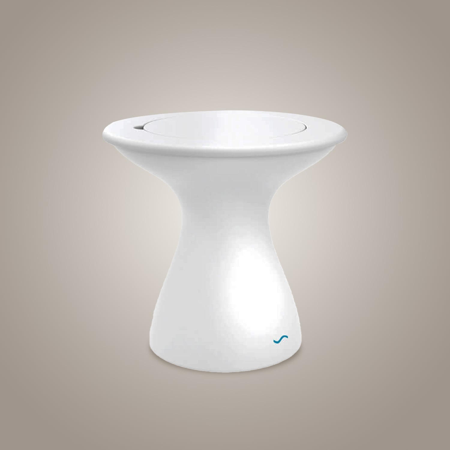 Autograph Tall Ice Bin Side Table Without Lid - Acacia Garden Center