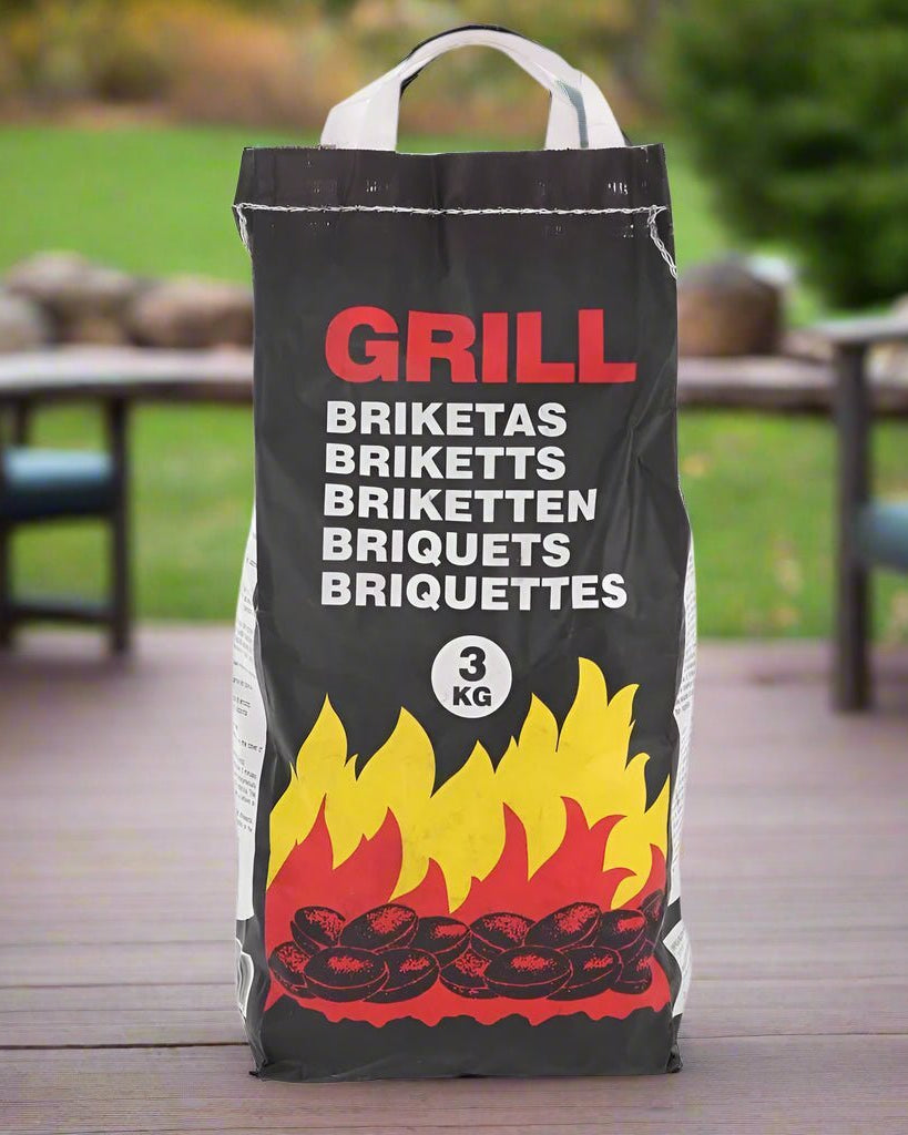 BBQ Grill Briuettes 3KG GB3KG MT - Acacia Garden Center