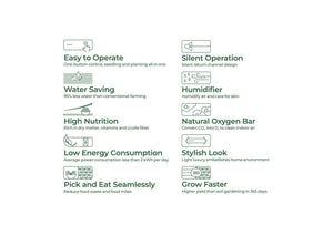 Binfold Smart Planter (Hydrophonic Smart Planter) - BiN - S3 - Acacia Garden Center