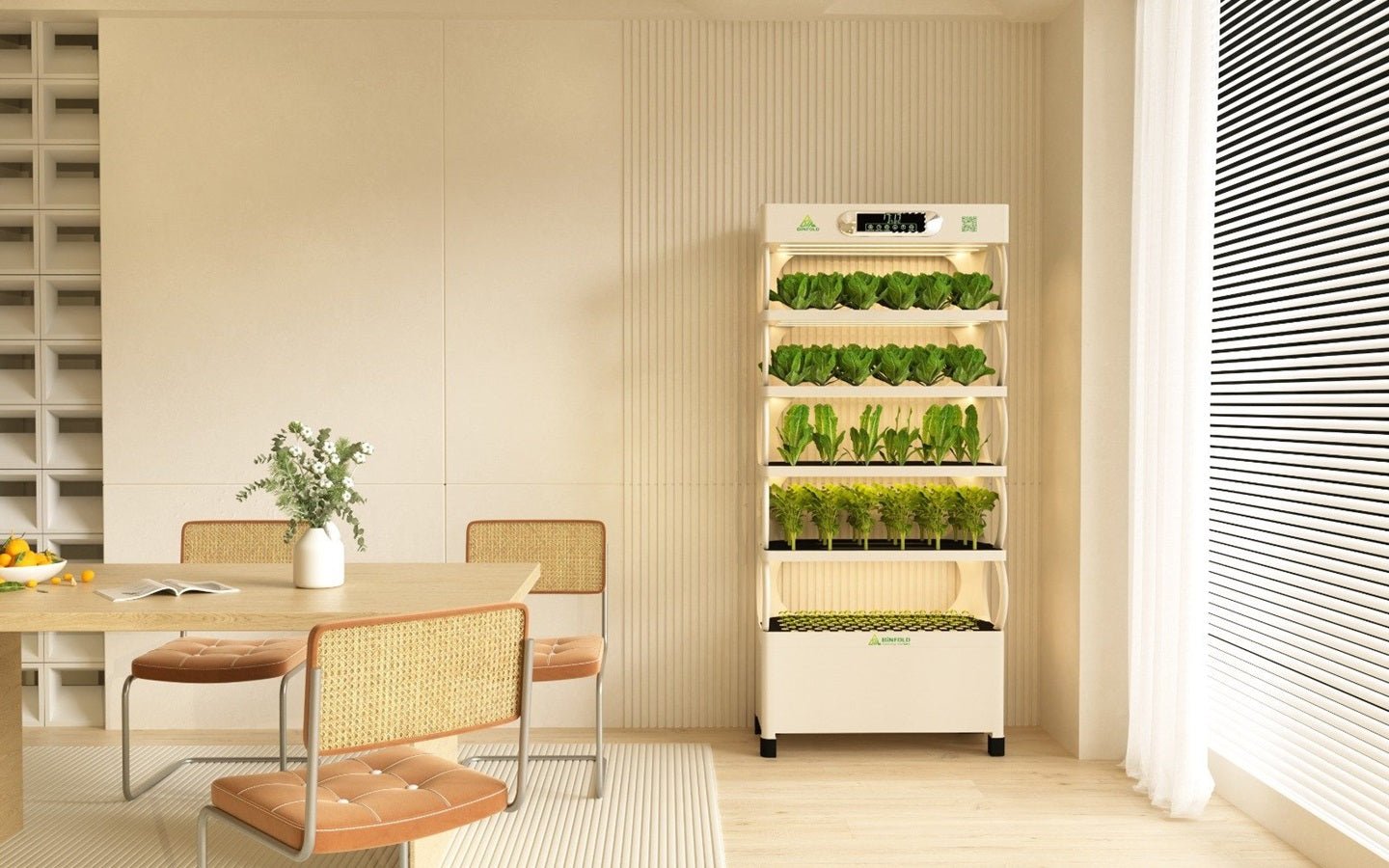 Binfold Smart Planter (Hydrophonic Smart Planter) - BiN - S3 - Acacia Garden Center