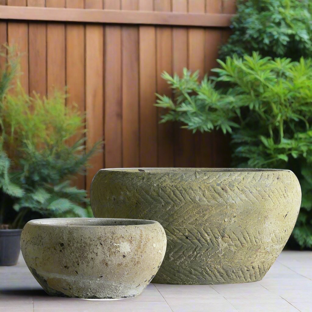 Button Planter, 6833AD, Atlantis - Acacia Garden Center