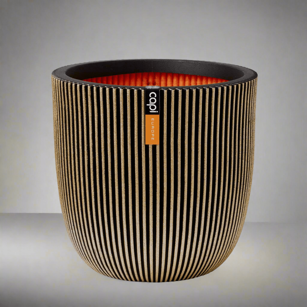 Capi Europe Ball Groove Planter - Acacia Garden Center