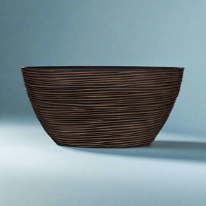 Capi Europe Nature Planter Oval Rib - Bofb/Bofz/ Bofi 841 59x14x35cm - Acacia Garden Center
