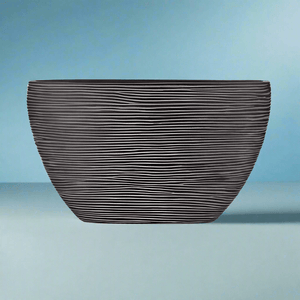 Capi Europe Nature Planter Oval Rib - Bofb/Bofz/ Bofi 841 59x14x35cm - Acacia Garden Center