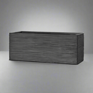 Capi Europe Nature Planter Rectangle Rib - Acacia Garden Center