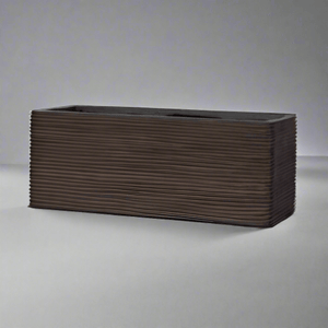 Capi Europe Nature Planter Rectangle Rib - Acacia Garden Center