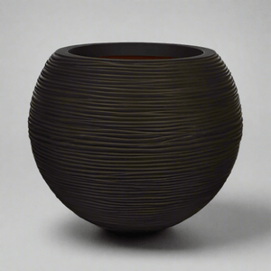 Capi Europe Nature Vase Ball Rib - Acacia Garden Center