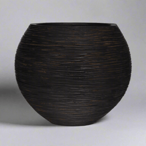 Capi Europe Nature Vase Ball Rib - Acacia Garden Center