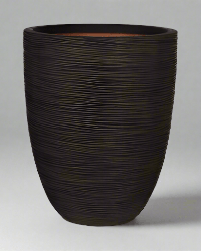 Capi Europe Nature Vase Elegant Low Rib - Acacia Garden Center