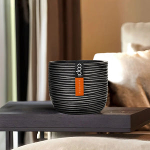 Capi Europe Planter Ball Rib BOFZ 132 - Acacia Garden Center