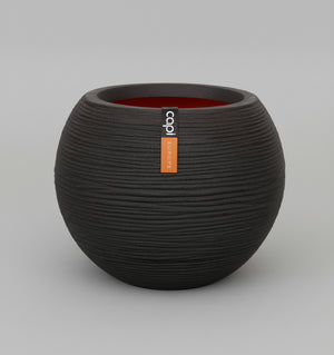 Capi Europe Vase Ball Rib - Acacia Garden Center