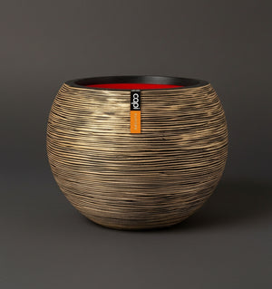 Capi Europe Vase Ball Rib - Acacia Garden Center