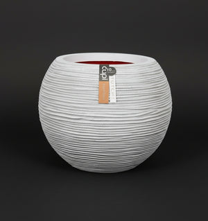 Capi Europe Vase Ball Rib - Acacia Garden Center