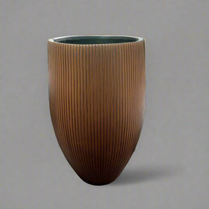 Capi Europe Vase Elegant GVGB 1132 Black Gold - Acacia Garden Center