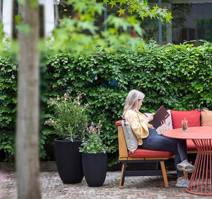 Capi Europe Vase Elegant Low Groove - Acacia Garden Center