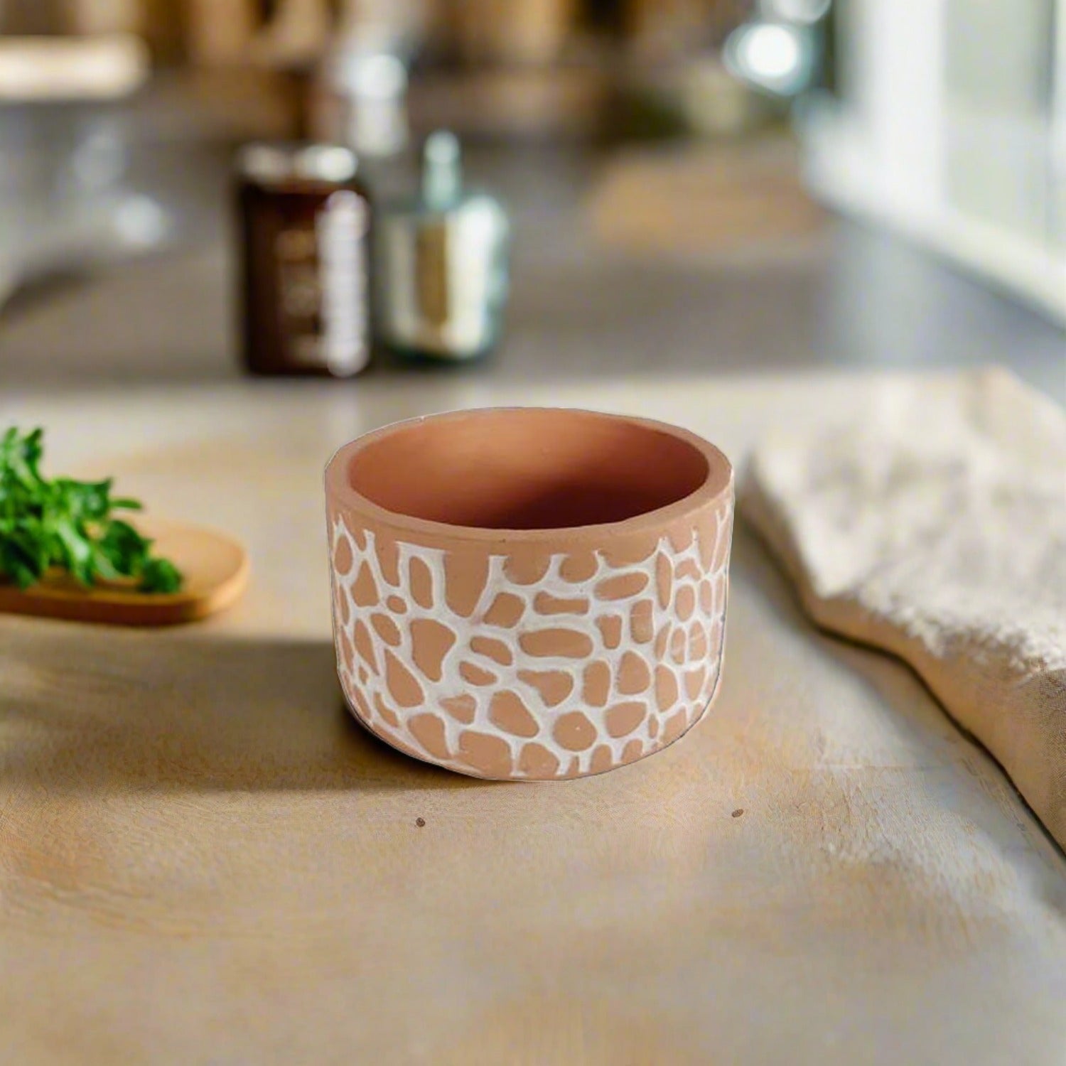 Ceramic Pot (19088QP) | Decorative, 2 Sizes - Acacia Garden Center