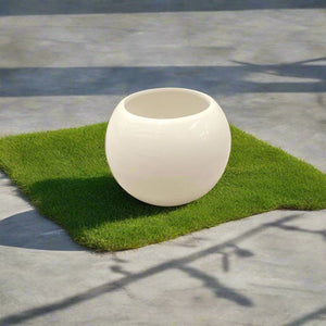 Ceramic Pot YZ201, 13 x 13 x 11.7cm Chaozhou - Acacia Garden Center