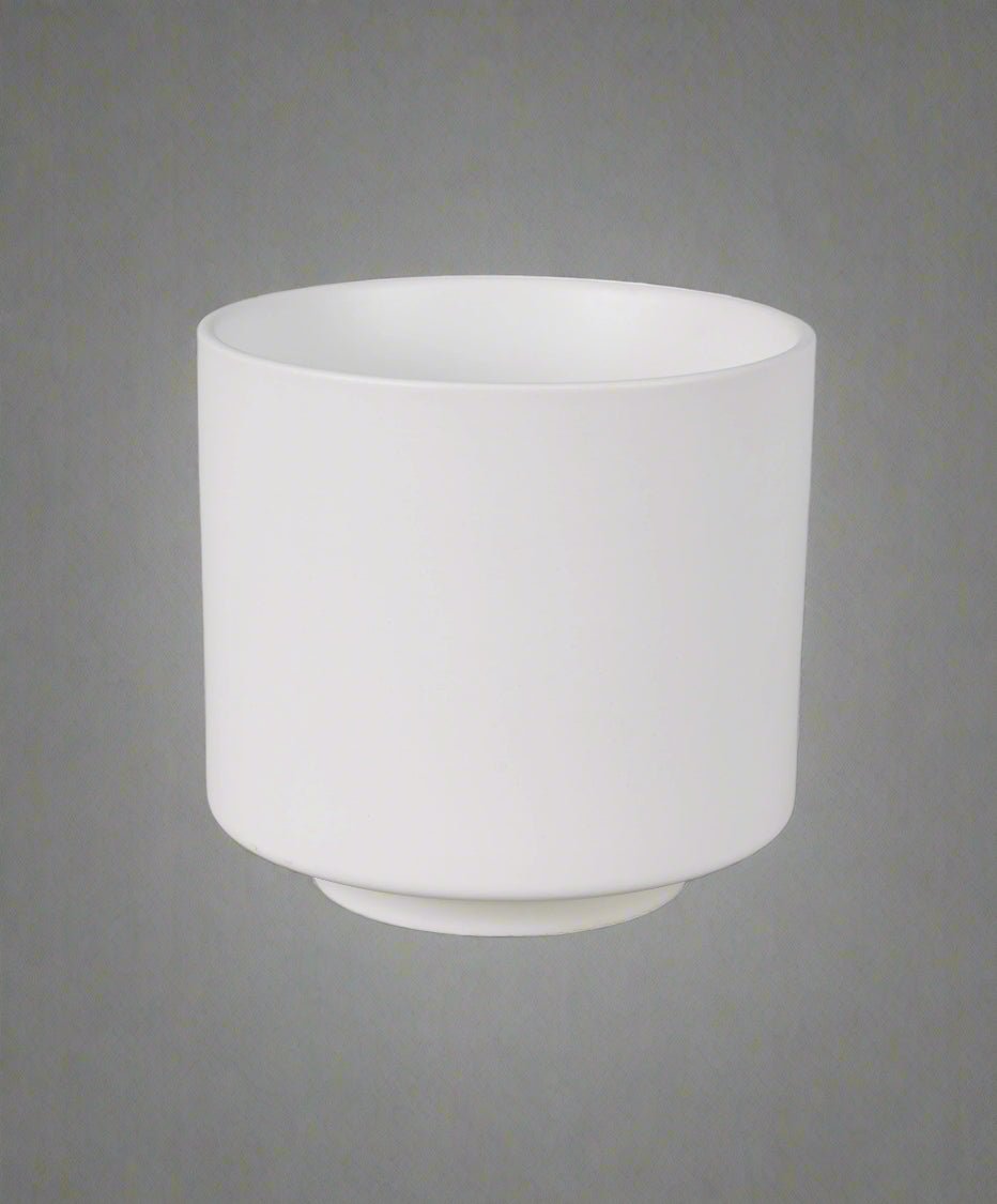 Ceramic Pot YZ510 | White Inner Glaze - Acacia Garden Center