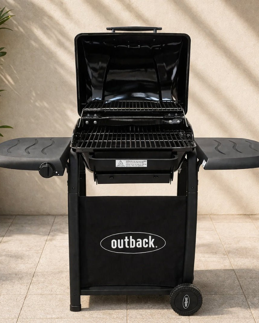 Charcoal BBQ Grill Outback Omega 201 - Acacia Garden Center